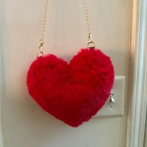 New Plush Crossbody Purse